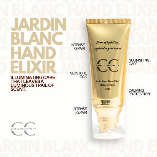 CC-Jardin Blanc Hand Elixir (Gentle Moisturizing Repair with VC + B5)