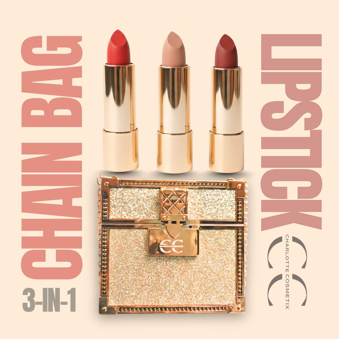CC -Trio Lipstick Set w/ Chain
