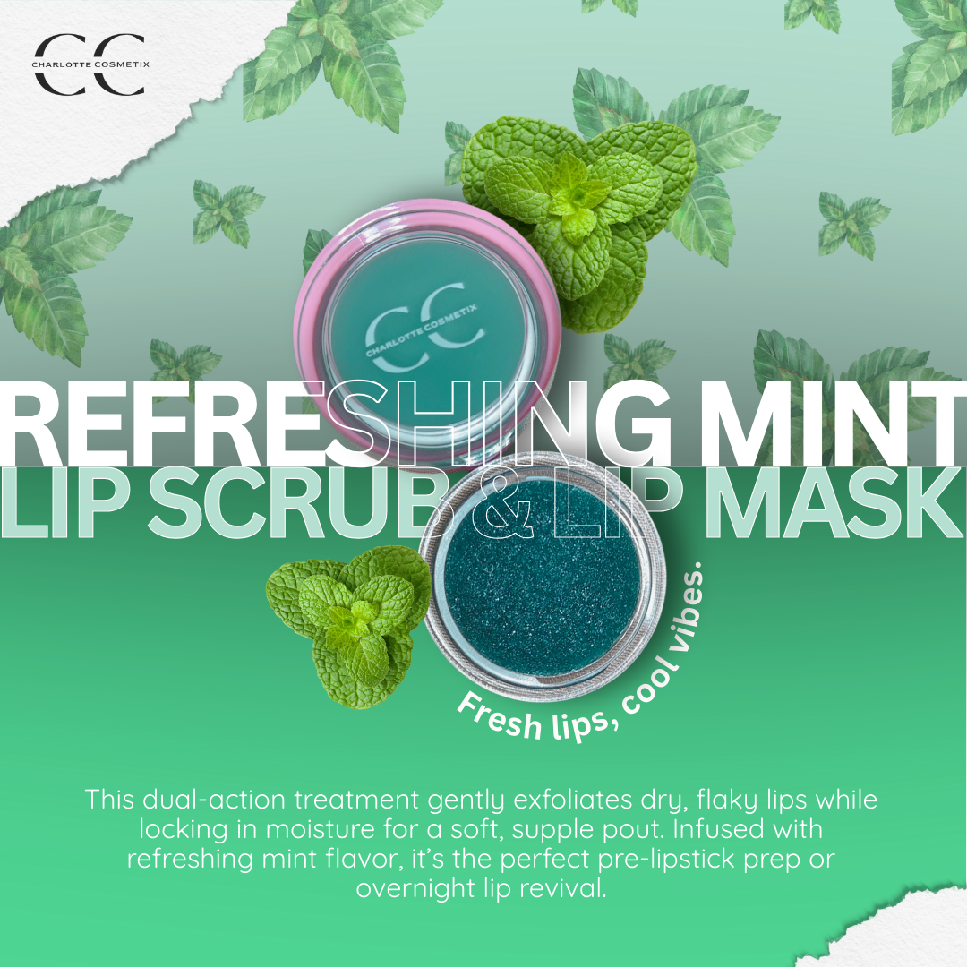 CC-2-in-1 Lip Scrub Exfoliator & Hydrating Lip Mask